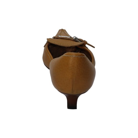 Prada Tan Leather Heels - Picture 4 of 6